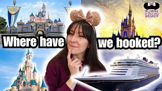 We're Going On A Disney Trip in 2024! Disney Cruise? Disneyland California? Paris? Trip Announcement