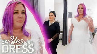 Bride Feels "Like Cruella De Vil" After Trying This Dress On! | Curvy Brides Boutique