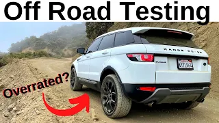 Offroad Testing My 2013 Range Rover Evoque [] Can A Land Rover Really Go Offroad?