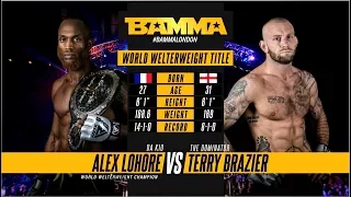 BAMMA 34: Alex Lohore vs Terry Brazier