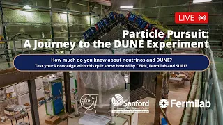 LIVE: Particle pursuit, a journey of the Deep Underground Neutrino Experiment