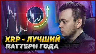 XRP ПРОРЫВ 200%. Лучший паттерн года. Биткоин готовится падать / обзор рынка криптовалюты