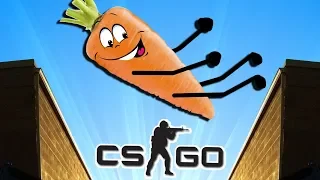 ПАРКУР ОТ БЕССМЕРТНОЙ МОРКОВКИ 🥕 CS:GO Тролль Прятки (КС ГО Маньяк)