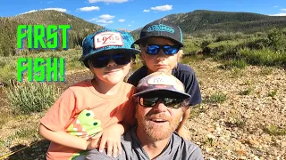 BROOK TROUT BASH! Camping and Fly Fishing w/ Kids