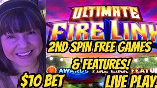 2nd SPIN FREE SPINS & FEATURES ULTIMATE FIRELINK