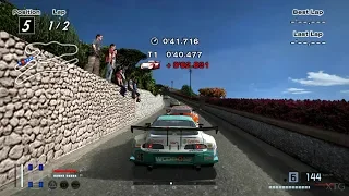 [#1453] Gran Turismo 4 - JGTC Supra Touge Battle PS2 Gameplay HD