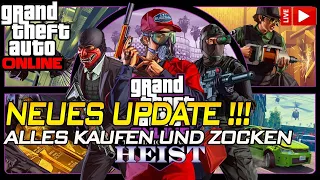 NEUES UPDATE CASINO HEIST zocken und ALLES KAUFEN ! :D | Gta 5 Online | IRabbix