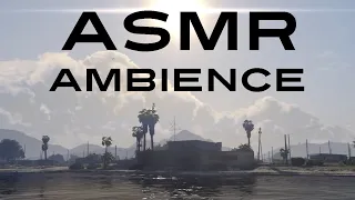 Video Game Ambience Asmr - (GTA V) Sandy Shores Lake | Relaxing Nature/White Noise