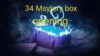 34 mystery box opening.
