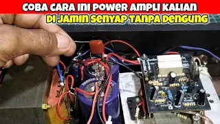 Cara cepat mengatasi  power ampli dengung mengikuti volume driver ocl 150 watt