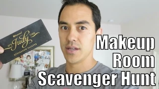 HUSBAND'S MAKEUP SCAVENGER HUNT! -  ItsJudysLife Vlogs