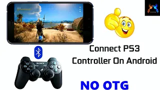 How To Connect PS3 Controller To Android Wirelessly (No OTG Cable)