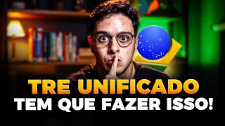 FAÇA ISSO AGORA PARA SER APROVADO NO CONCURSO DO TRE UNIFICADO