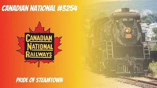 Canadian National 3254: Pride of Steamtown