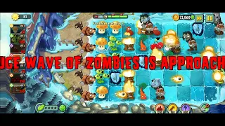 PLANTS VS ZOMBIES 2 FROSTBITE CAVES DAY 11 EASY WALKTHROUGH