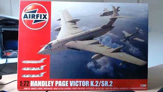 Airfix 1:72 Handley Page Victor - Part 1 - Unboxing/Introduction