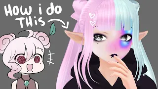 VROID ❥ "How to make hair"