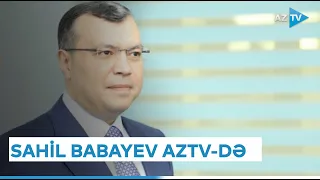 Sahil Babayev AzTV-nin qonağıdır - Nazirin EKSKLÜZİV AÇIQLAMALARI 21:30-da “Hədəf”də #shorts