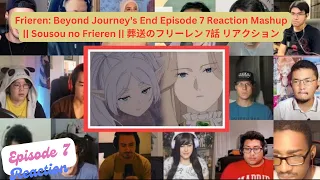 Frieren: Beyond Journey's End Episode 7 Reaction Mashup || Sousou no Frieren || 葬送のフリーレン 7話 リアクション