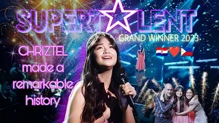 THE MOMENT OF TRUTH! Filipina Teen Singer Chriztel Renae is the Grand Winner of the Supertalent🇭🇷🎉