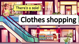 Shopping for Clothes 🛍  | English Conversation