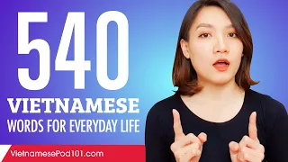 540 Vietnamese Words for Everyday Life - Basic Vocabulary #27