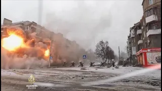 Kamera Al Jazeere snimila trenutak udara ruske artiljerije na Bahmut