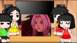 turma da Mônica react Mônica futuro as Sakura Haruno(sasusaku ☺) Cebolinha as Sasuke AU👍 parte 2