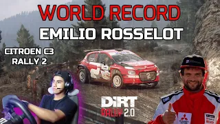 🏁WORLD RECORD en DIRT RALLY 2.0 con el AUTO de EMILIO ROSSELOT 🏁 The Brayan SR