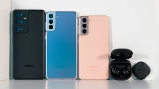 Samsung Galaxy S21, S21 Plus, S21 Ultra, Galaxy Buds Pro и Samsung Tag - Первый взгляд