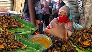 WARUNG BELUM BUKA YANG NUNGGU SUDAH BANYAK-NASI BUK HJ. TUNI, Kuliner Malang