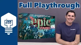 Tiny Epic Zombies Full Playthrough - JonGetsGames