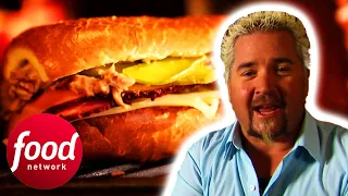 Guy Fieri Makes A Mojo-Marinated Roasted Pork Cuban Sandwich That Absolutely SLAPS! | Guy's Big Bite