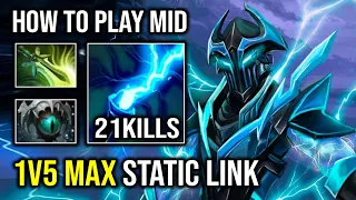 How to Play Mid Razor and Run Down Everyone with Satanic Skadi Max Static Link Absorb Dota 2