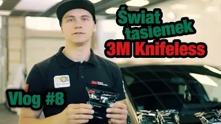 3M KNIFELESS - wprowadzenie do świata tasiemek tnących ułatwiających oklejanie pojazdów - Vlog #8