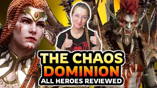 The Chaos Dominion: ALL 13 Heroes Reviewed ✤ Watcher of Realms