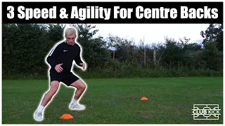 3 Speed & Agility Drills For Defenders | How To Improve Your Speed & Agility as a Defender