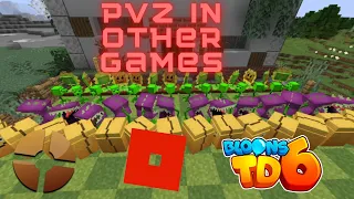 Plants vs Zombies in Other Games
