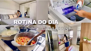 ROTINA DONA DE CASA | CUIDANDO DO LAR | ALMOÇO DELICIOSO | ORGANIZAÇÃO DA COZINHA e mais | Laís Duo✨