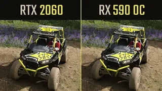 RTX 2060 vs. RX 590 OC (9 Games)