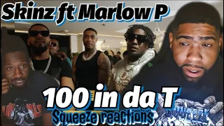 Skinz ft Marlow P - 100 in da T [Music Video] | GRM Daily| Reaction