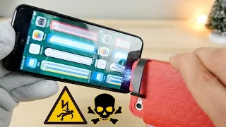 Tasing an iPhone 7 with an iPhone Taser Case