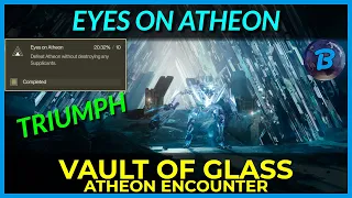 Eyes on Atheon - Vault of Glass Triumph - Atheon Encounter