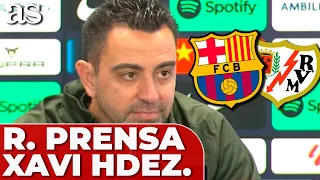 FC BARCELONA - RAYO VALLECANO | XAVI HERNÁNDEZ, rueda de prensa COMPLETA