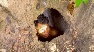 How To Build The Most Secret Underground by Ancient Skills
