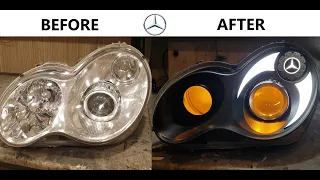 How It's Made Mercedes C320 (W203) Headlight Design