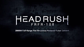 HeadRush FRFR-108  | 2000 WATT Full Range-Flat Response Powered Guitar Cabinet