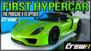 BUYING AND CUSTOMIZING THE PORSCHE 918 SPYDER IN THE CREW 2