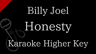 【Karaoke Instrumental】Honesty / Billy Joel【Higher Key】