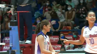 Deanna Wong 1-2 play ends long rally | 2022 PVL Open Conference